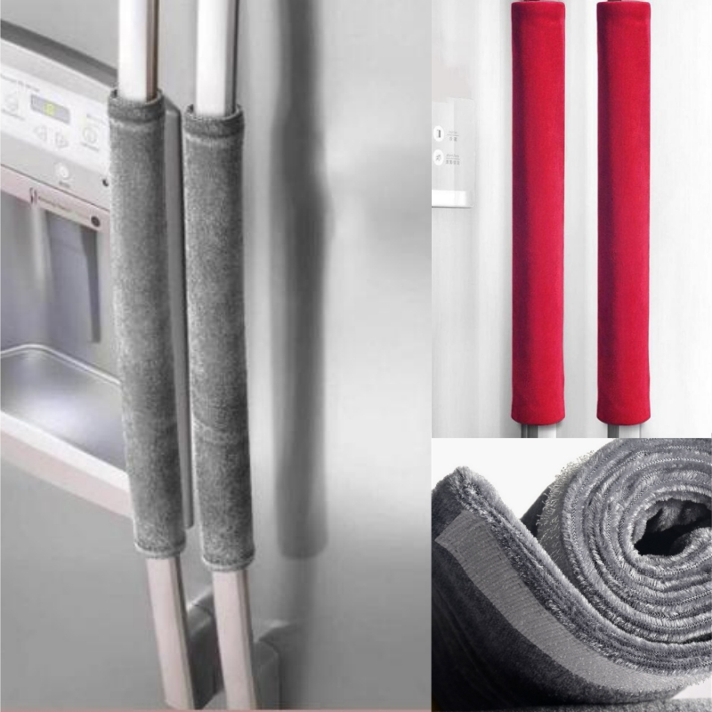 Kitchen Appliances With Red Knobs - 2Pcs/Set Refrigerator Door Handle Cover Kitchen