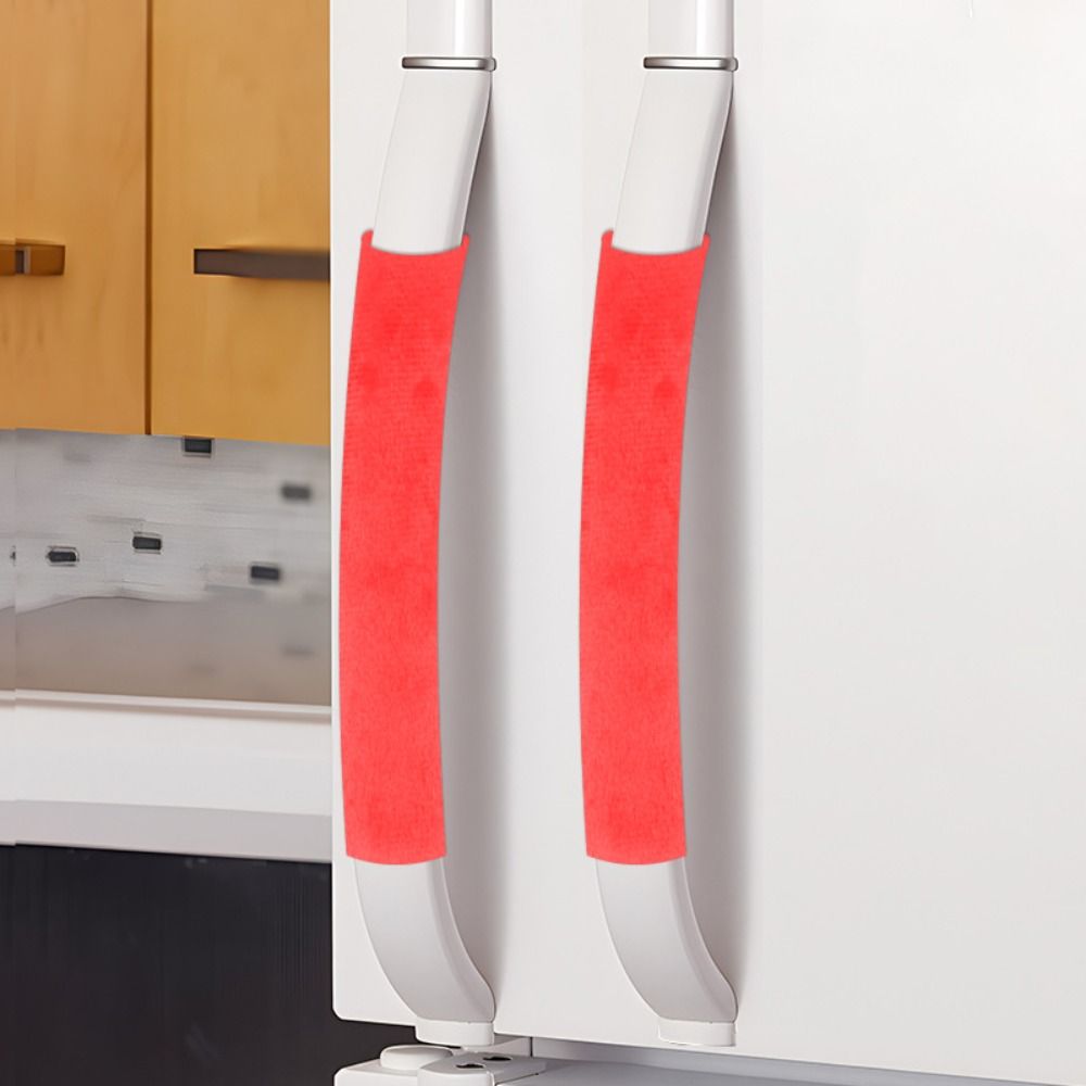 Kitchen Appliances With Red Knobs - 2Pcs/Set Refrigerator Door Handle Cover Kitchen