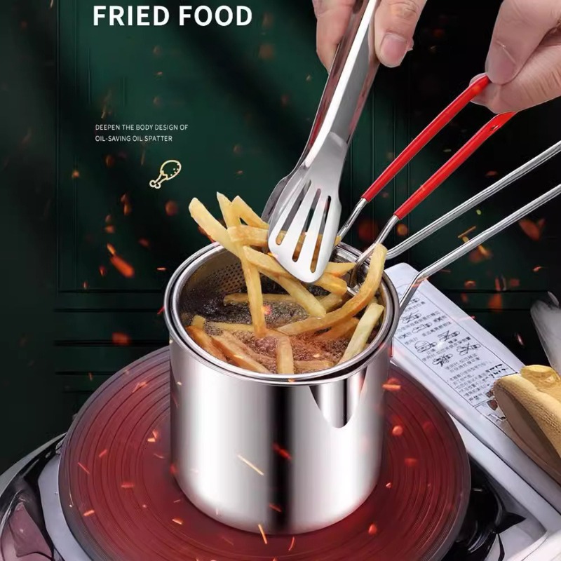 304 Stainless Steel Deep Fryer - Kitchen Appliances Cooking recension och pris