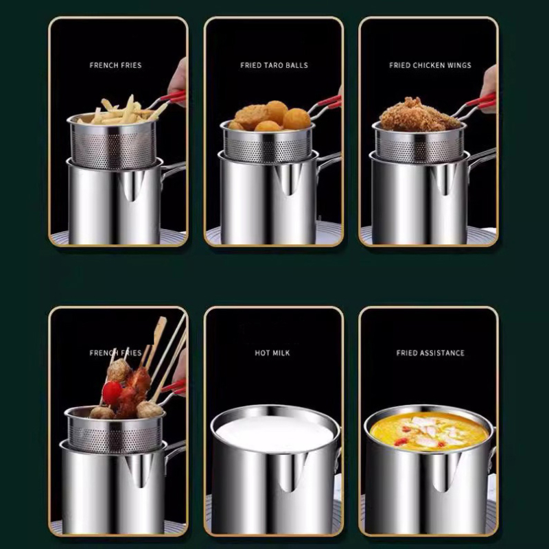 304 Stainless Steel Deep Fryer - Kitchen Appliances Cooking recension och pris