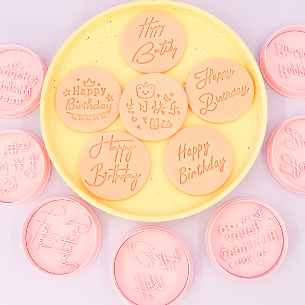 Happy Birthday Cookie Cutters  - Kitchen Appliances For Baking recension och pris
