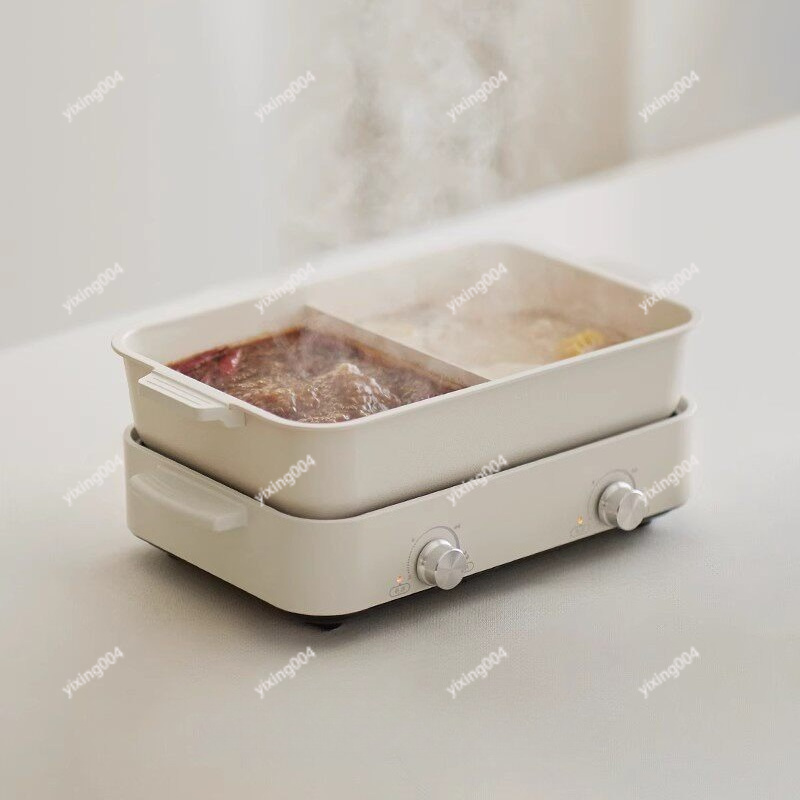 Detachable Multi-cooker Electr - Hot Pot Electric recension och pris