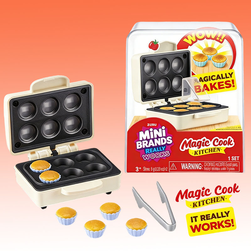 ZURU Mini Brands Magic Cook Ki - Kitchen Appliances Cooking recension och pris