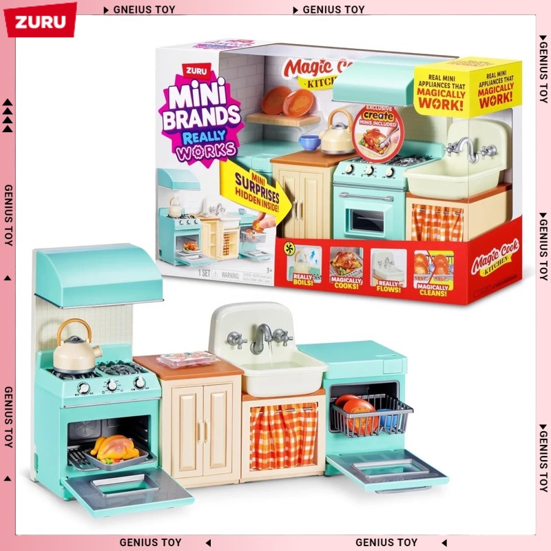 Zuru Mini Brands Magic Cook Ki - Kitchen Appliances Cooking recension och pris