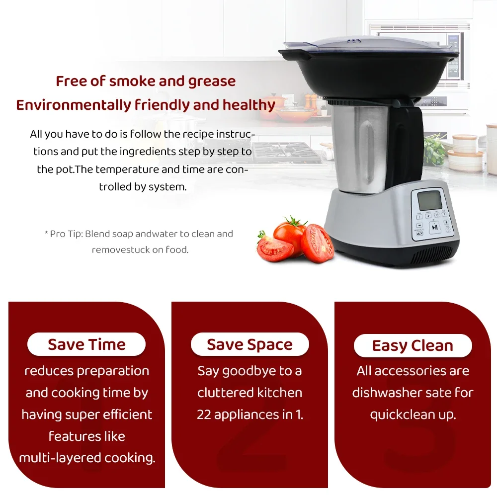 'Electric thermo mix cooking r - Kitchen Appliances In Sale recension och pris