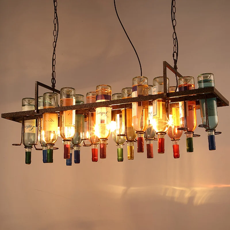 Vintage Wine Bottle Iron Led L - Kitchen Appliances With Red Knobs recension och pris