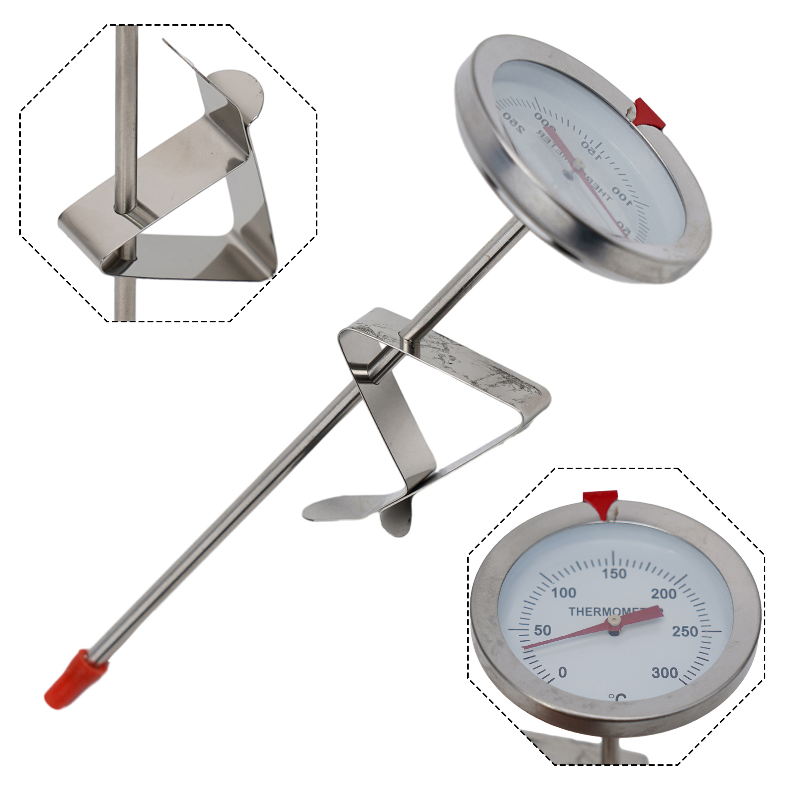 Stainless Steel Probe Thermome - Kitchen Appliances Cooking recension och pris