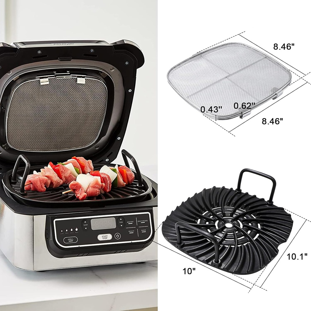 M02K-Stainless Steel Splatter  - Ninja Air Fryer Af300 recension och pris