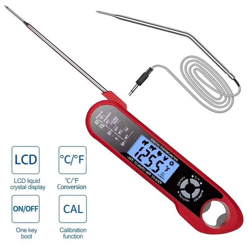 Meat Thermometer Dual-Probe Di - Kitchen Appliances Cooking recension och pris
