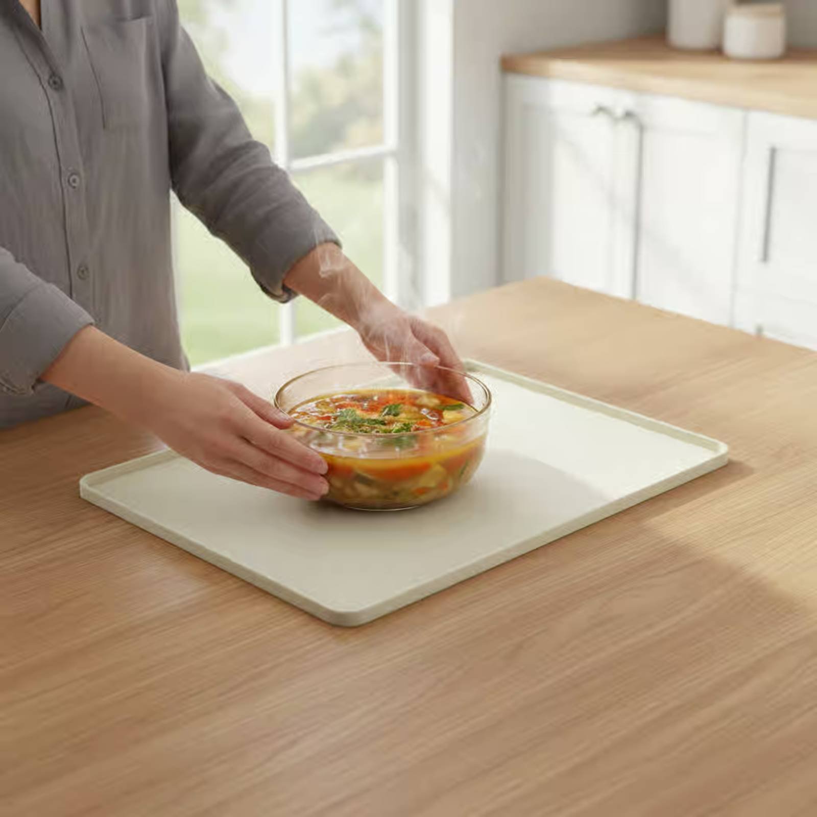 Silicone Microwave Top Mat Fle - Kitchen Appliances For Baking recension och pris